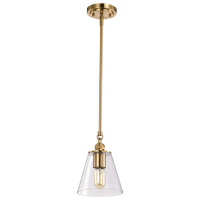 Luminaire suspendu conique à 1 lumière Gertie