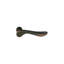 Luzern Wave/Drop Double Dummy Door Lever with Square Rosette-237322402-237322403