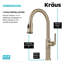 KRAUS Allyn Pull-Down Single Handle Kitchen Faucet-70732942