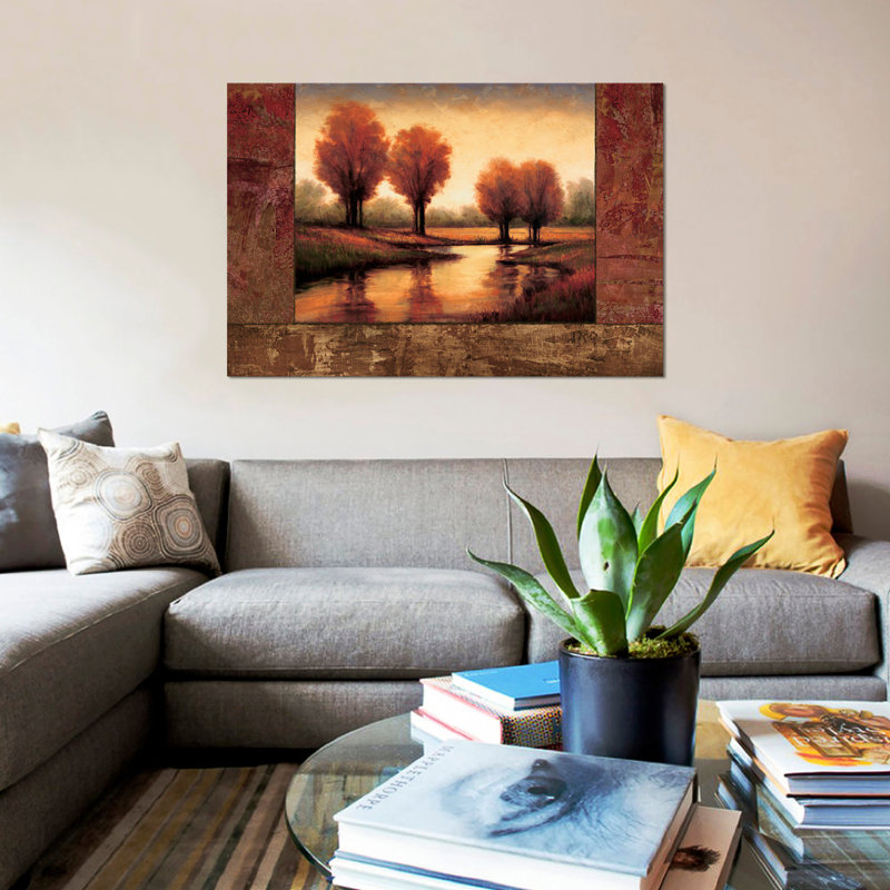 «Day Break II», reproduction d'art sur toile, H 8 po x l 12 po x P 0,75 po, Toile tendue, Pas de tapis