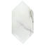Calacatta 4x8 Beveled Hexagon Polished Marble Tile