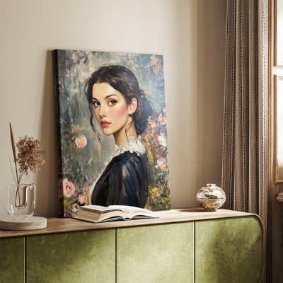 WOMEN Series CXCIV  -Premium Gallery Wrapped Canvas -Ready to Hang