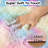 Ebern Designs Soft Fluffy Tie-Dyed Rainbow Shag Area Rug for Living Room Bedroom Nursery Kids Room-1164655160-1164655155