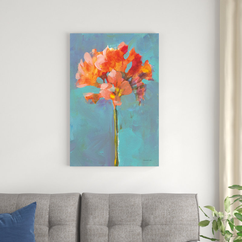 Floral moderne I, H 24 po x l 36 po x P 1,25 po