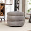 Fauteuil demi-tonneau rembourré et pivotant-1711897603
