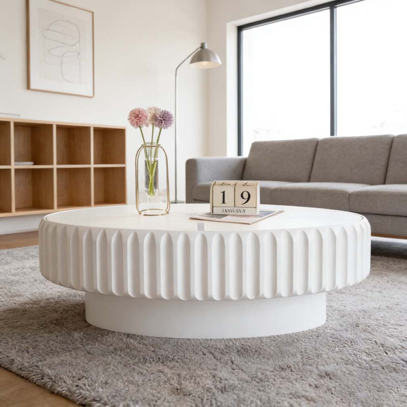 Storage Table with Lift-Off Lid
