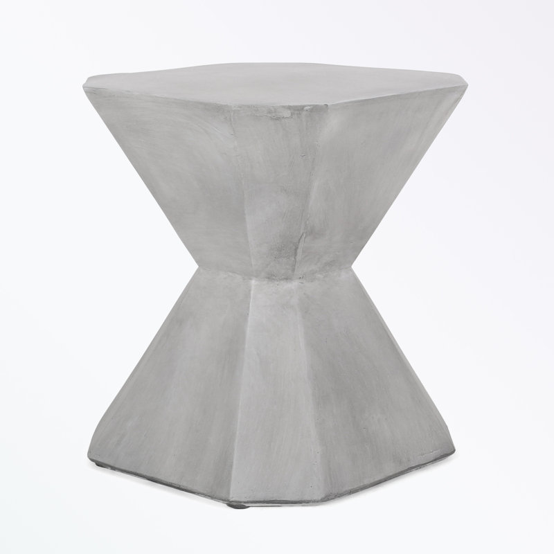 moderm design Side Table with corner-cut square top