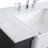 Pelaghia 36 " W Freestanding Standard Free Standing 1 Single Vanity Bathroom Vanity With Marble Top-65703939