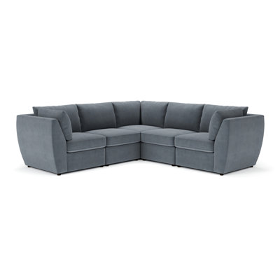 Caldwell 5-Piece Modular Upholstered Sectional