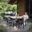 Keter Signature Porto 160cm Table + Elisa Dining Chair