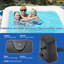 240 gallons Spa 73 po L x 73 po X P 25 po Spa gonflable portable H 4-6 personnes H