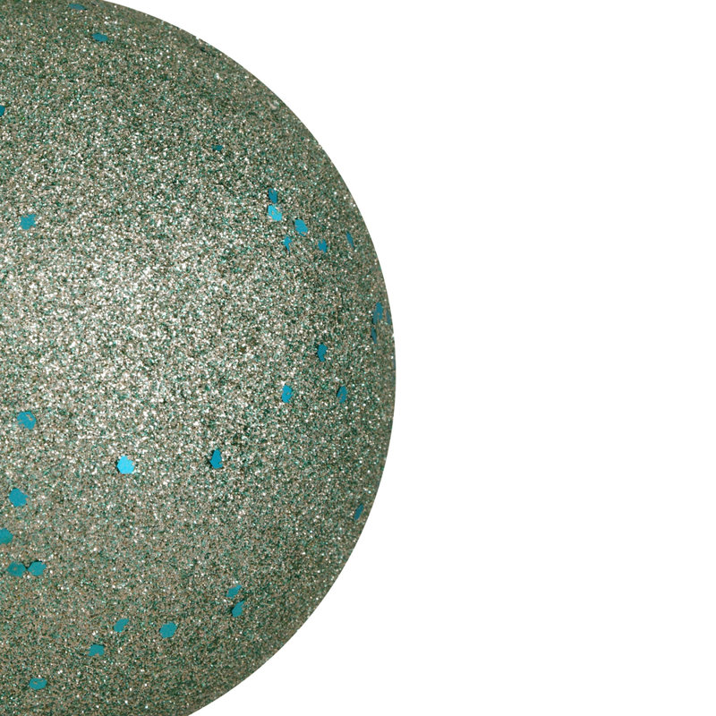 Babiole incassable, H 4 po x l 4 po x P 4 po, Paillettes de menthe givrée