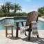 Chaise Adirondack en polywood noyer-930993681