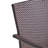 Hodges 6 - Person Acacia Wicker Patio Dining Set with Rectangular Table