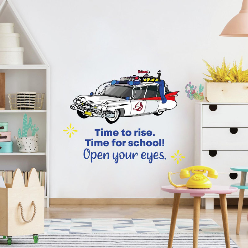 Text & Numbers Wall Decal, 15" H x 30" W x 0.05" D