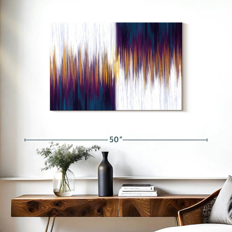 Avery Opposite Paint Drips, 24" H x 36" W