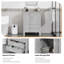 Ensemble de meuble-lavabo simple 24 po Allexus-879478048-910538590-910538591