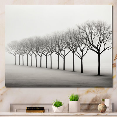 Hiver gris et blanc I - impression