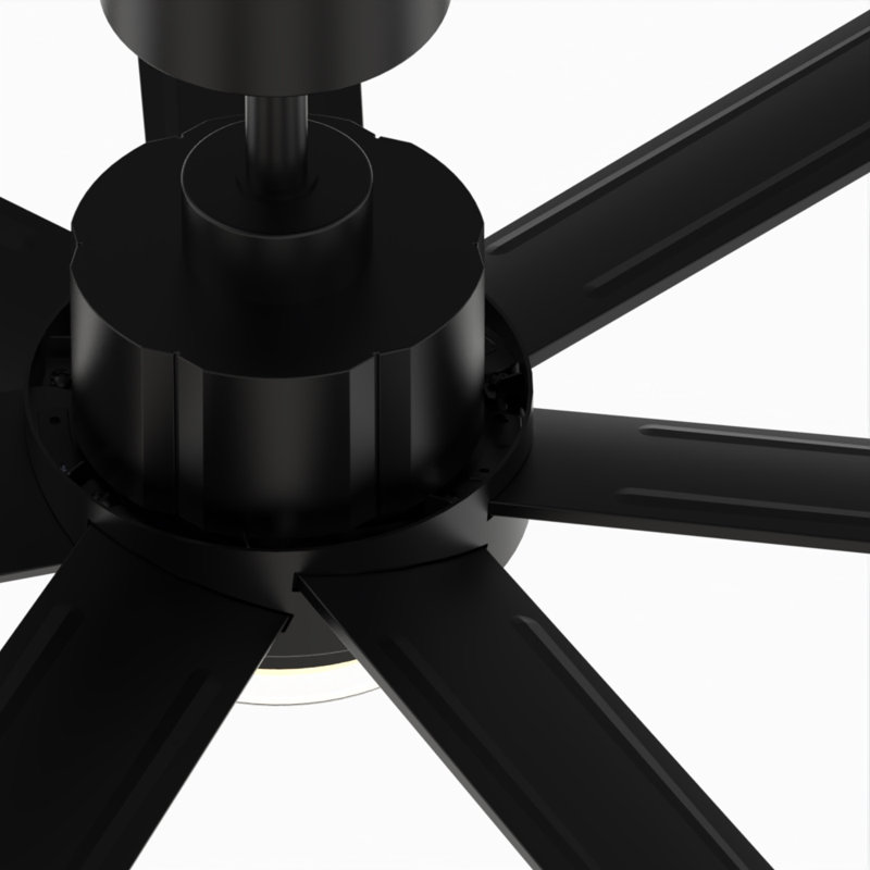 Pendry 72 inch Indoor/Outdoor Ceiling Fan - Black, Black, Black