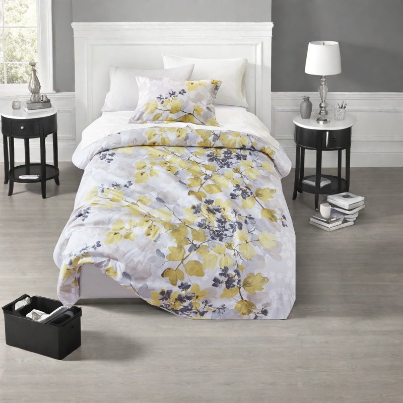 Ensembles de literie confortables et modernes, microfibre de polyester, style botanique pour la maison
