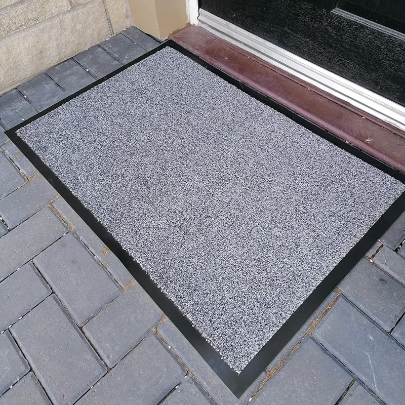 Jordayn Non-Slip Indoor Doormat, Anthracite, 60cm W x 160cm L
