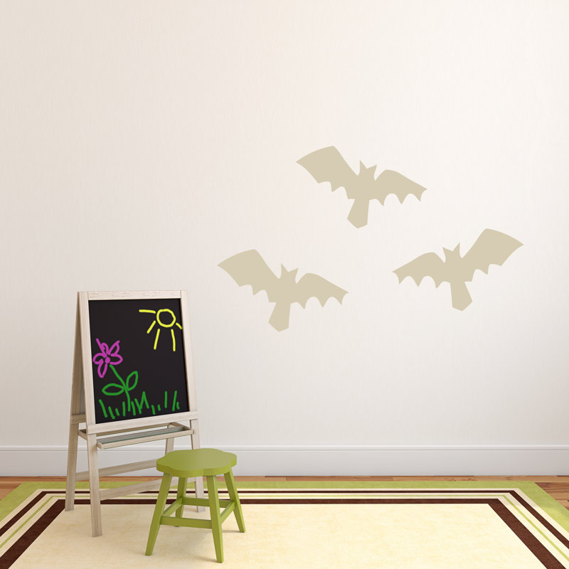 Décalcomanie murale pour les roussettes, Beige
