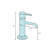 Townsend Bathroom Faucet with Drain Assembly