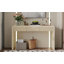 Console d'entrée rustique en bois massif avec placage en bois massif Trexm-53884169