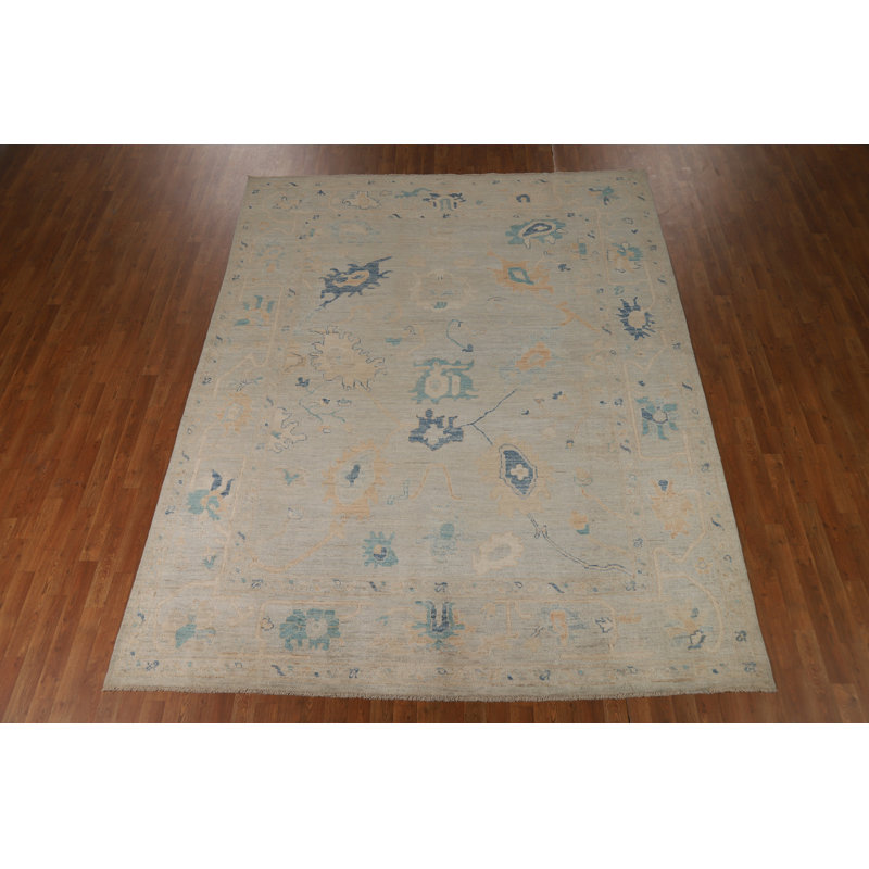 Vegetable Dye Oushak Turkish Area Rug 8x10