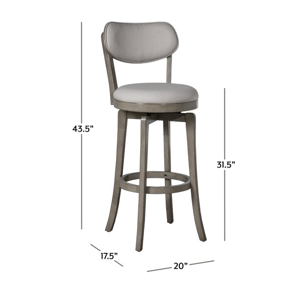 Three Posts™ Neriah Swivel Stool & Reviews | Wayfair