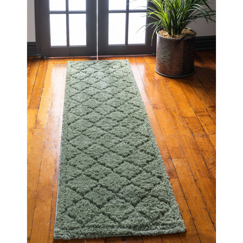 Molly Performance Geometric Indoor Rug, Runner 2'7" x 10'