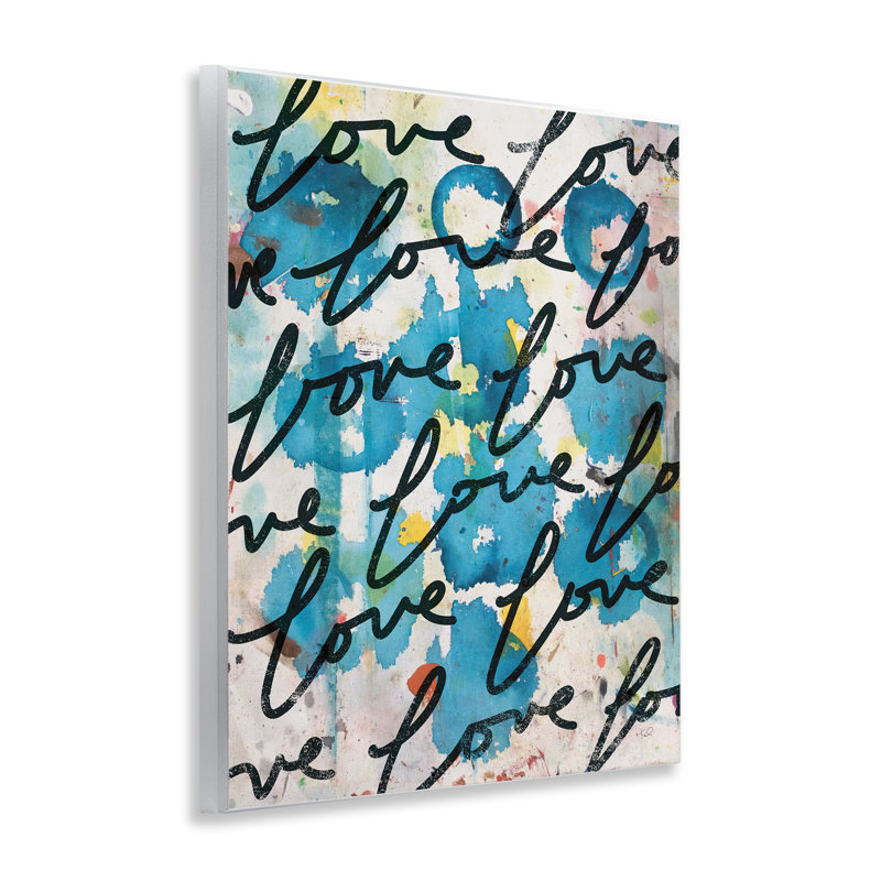 Urban Love Pattern Wall Plaque Art by Kent Youngstrom