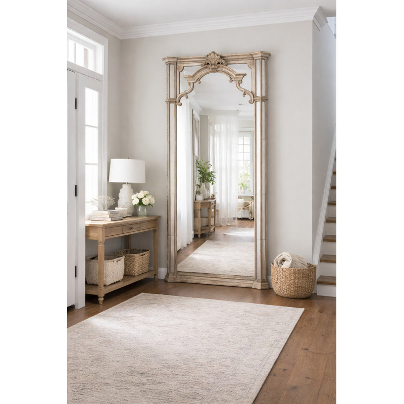 Grand miroir antique antique