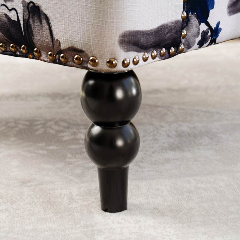 Chaise d'appoint d'intérieur rembourrée