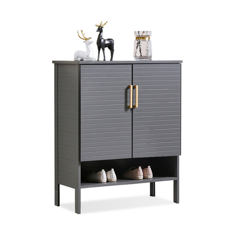 Dark gray Aluminium alloy Shoe Storage
