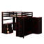 Full Loft Bed With Desk,Drawers And Wardrobe-62928587