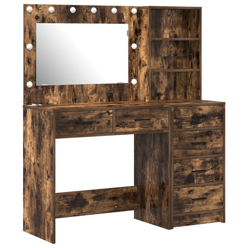 40cm Sideboard, Smoked Oak