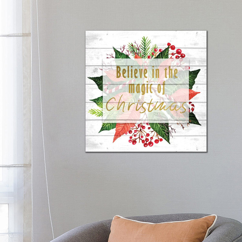 Believe In The Magic by Kimberly Allen - Wrapped Canvas Gallery-Wrapped Canvas Giclée, 66.04 cm H x 66.04 cm W x 1.91 cm D