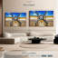 «Runway Biplane» sur toile-98978755