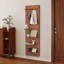Miroir mural pleine grandeur, miroir pleine grandeur avec tablette