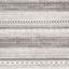 Tapis rayé ivoire / gris clair Jerrell-473834081