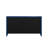 Sofia Wood 6 Drawer Reeded Dresser-1745434010