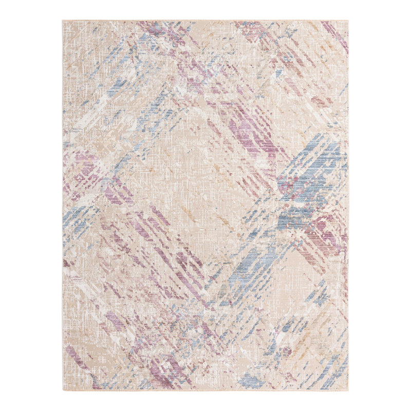 Geometric Indoor Rug, Rectangle 9' x 11'7"
