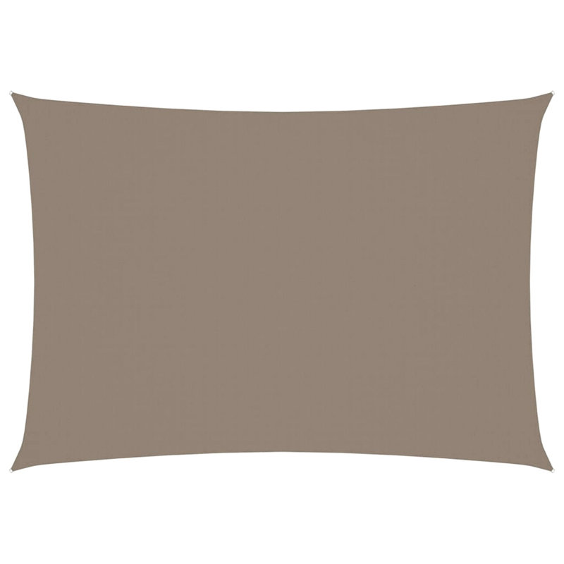 Prunedale Rectangular Shade Sail, Taupe, 400cm x 700cm