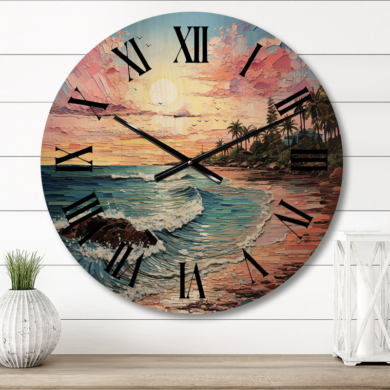 Horloge murale Anylah, Moyenne