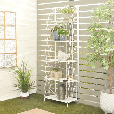 Ahoskie 24.25" W Iron Standard Bookcase by Lark Manor