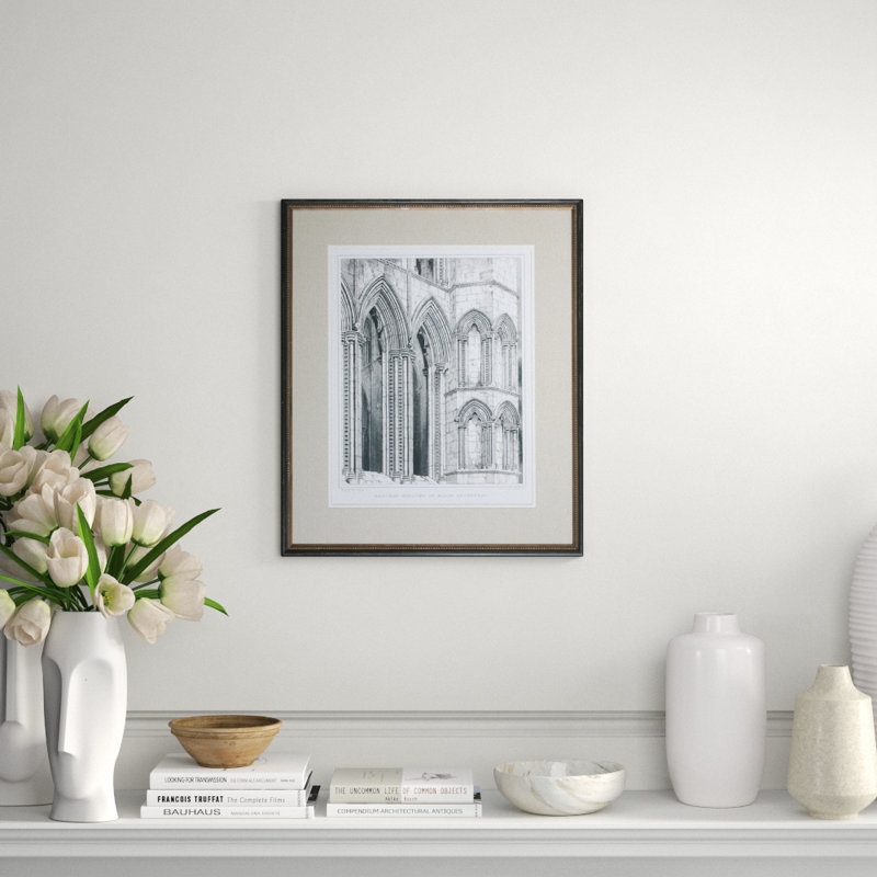 Gothic Detail V Print by Billings