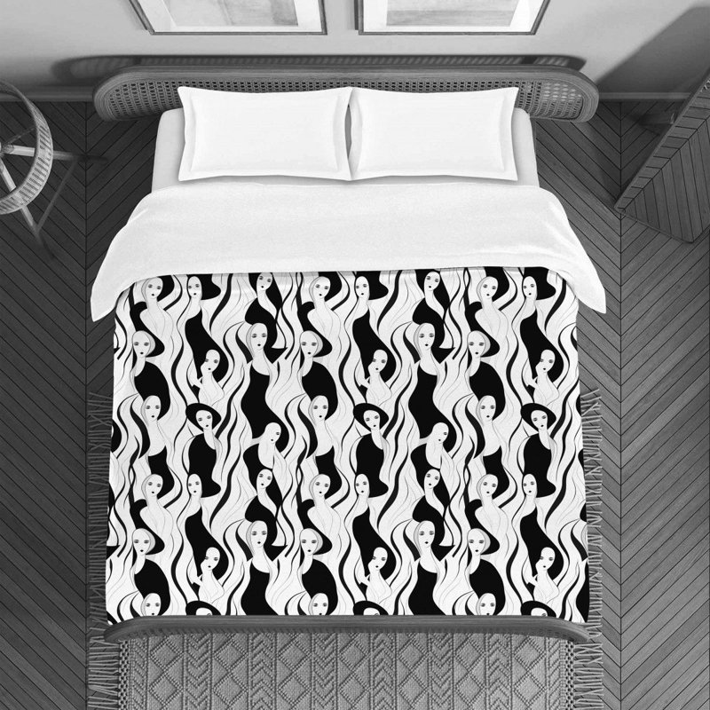 Machine Printed Duvet Cover, Queen Duvet Cover