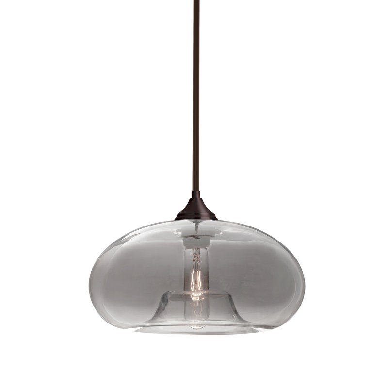 Sperry 1 - Light Single Pendant, Smoke, Bronze