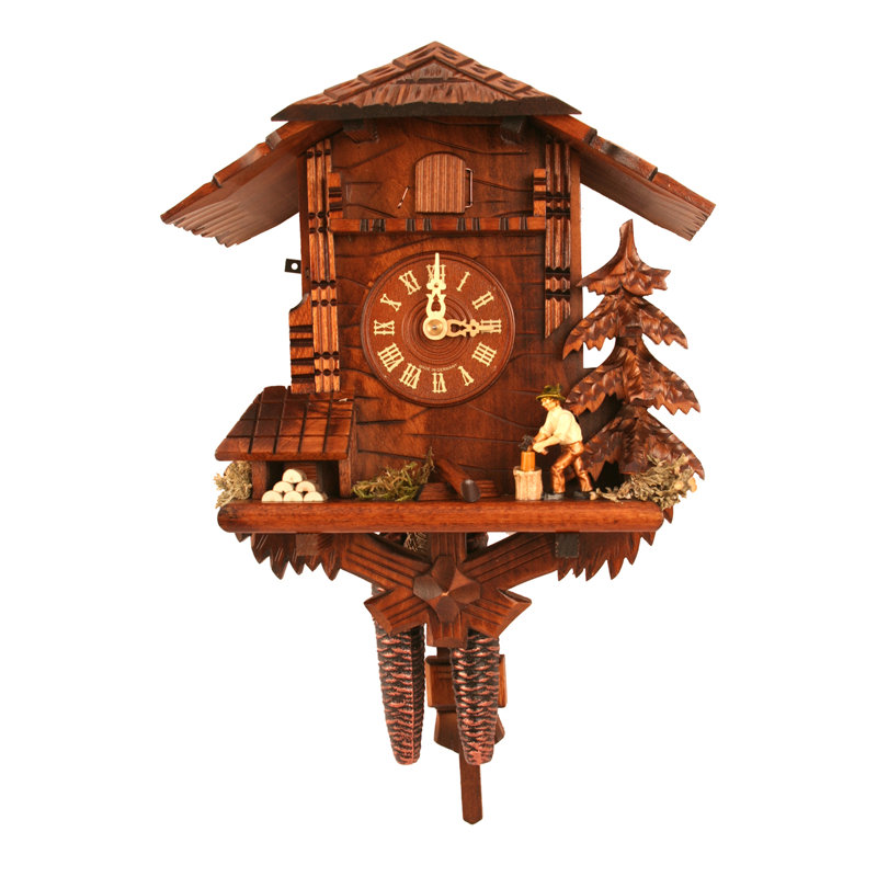 Horloge murale chalet